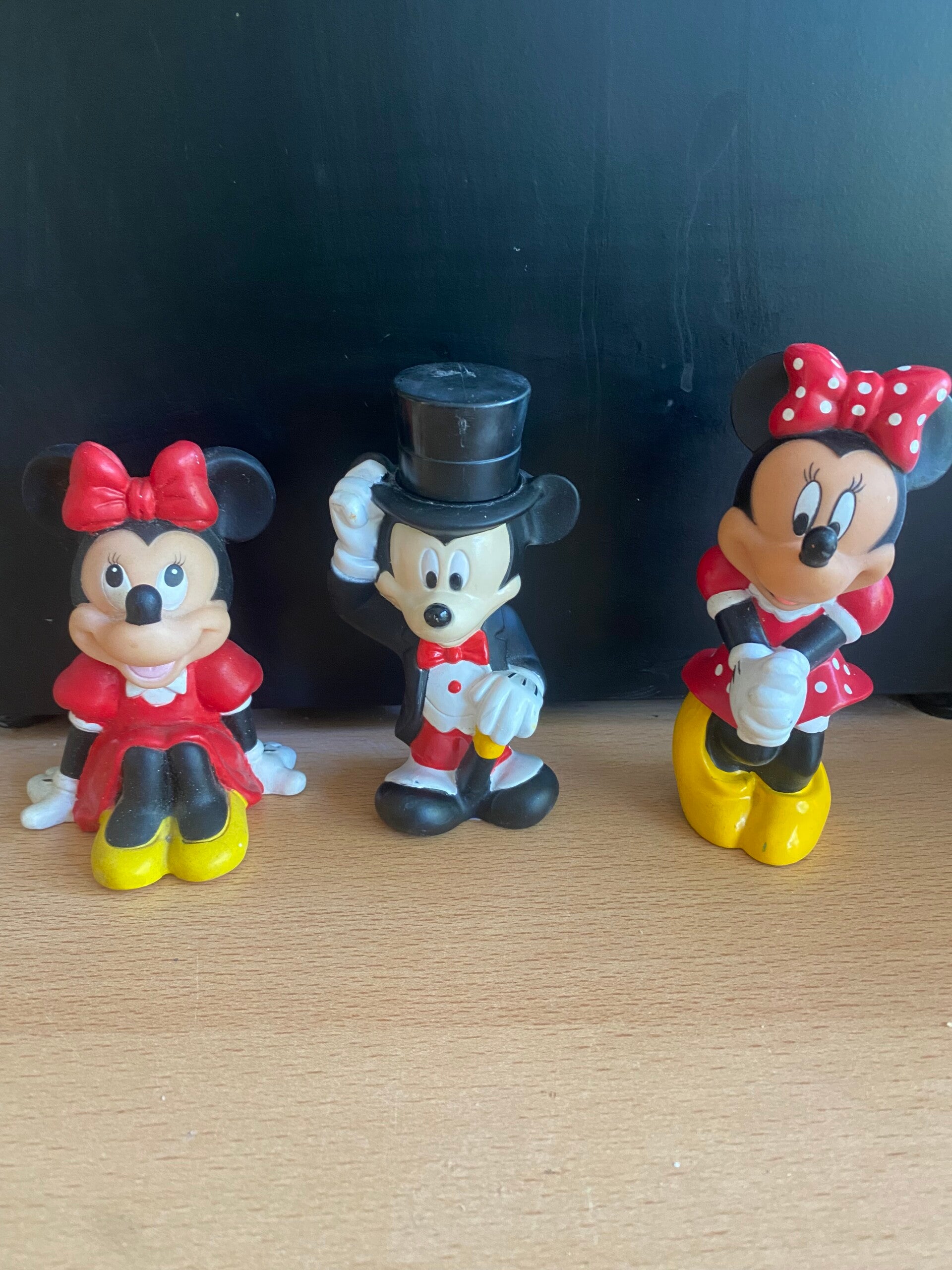 Mickey en 2 x Minnie Disney