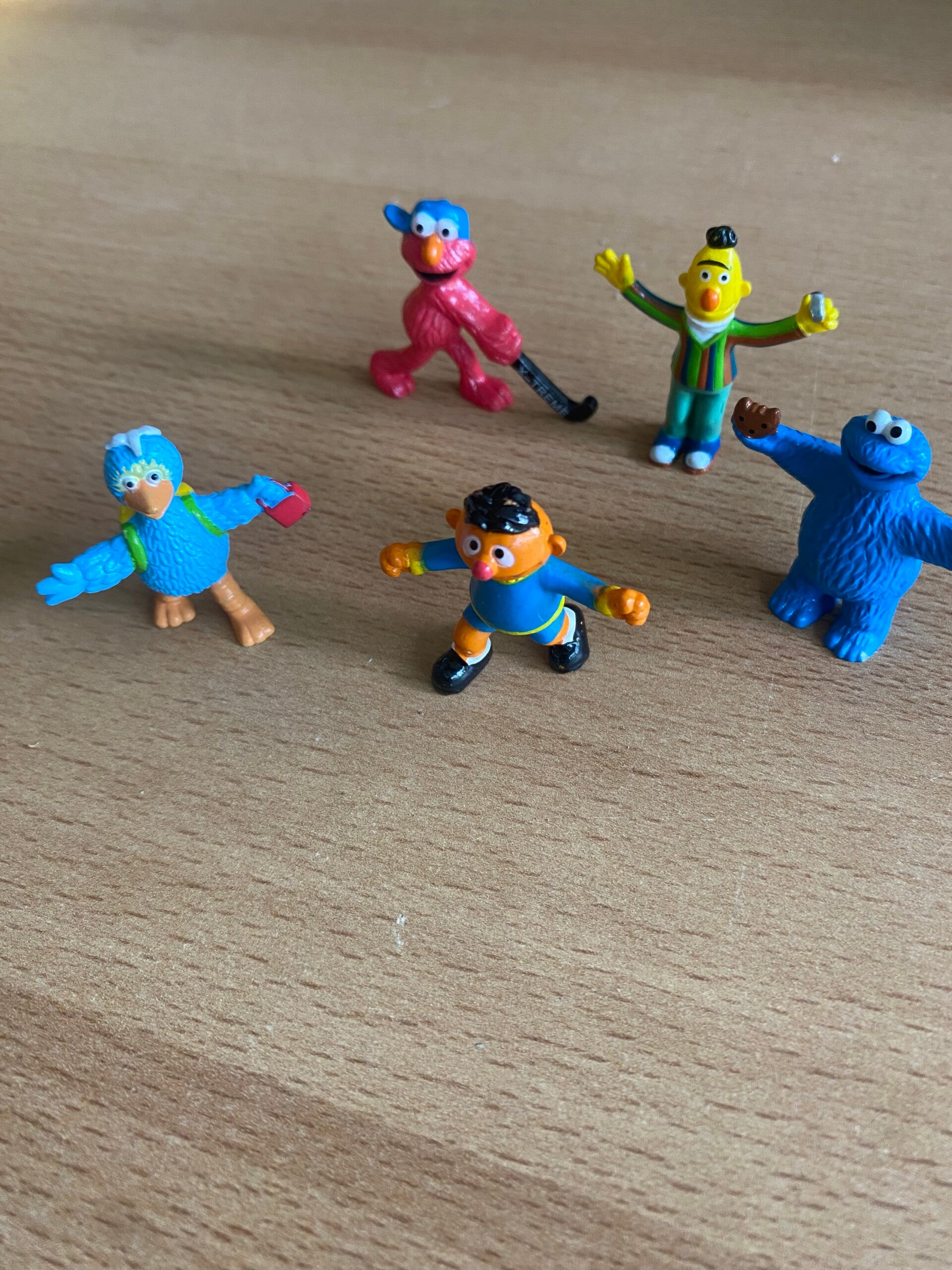 Set Sesamstraat poppetjes