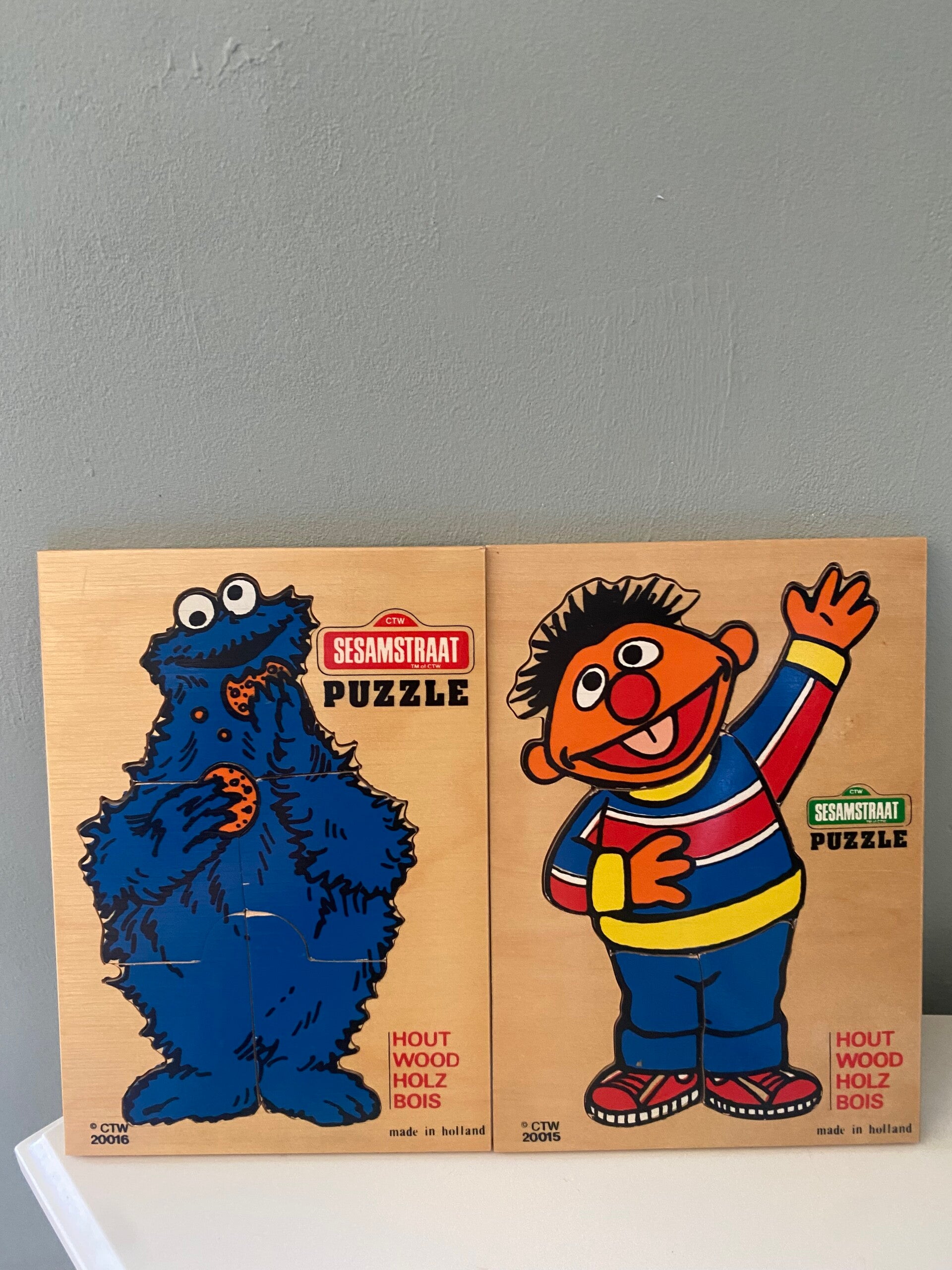 Sesamstraat puzzels