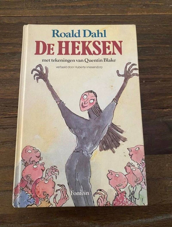 De Heksen - Roald Dahl (oud boek, nostalgie)
