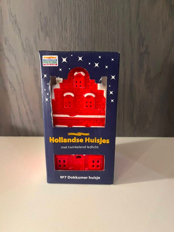 rood kersthuisje