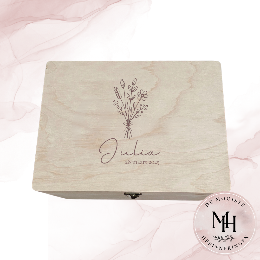 Geboortekist - Ontwerp 8. 'Julia'