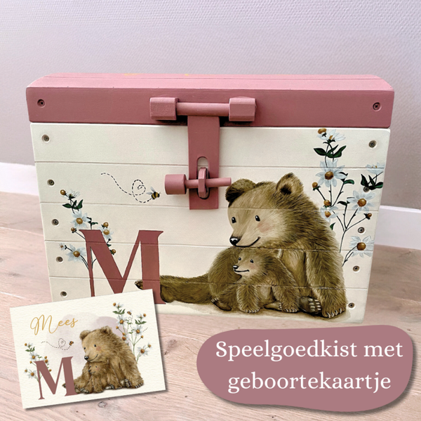 Gepersonaliseerde speelgoedkist - Uniek & Persoonlijk (vanaf)