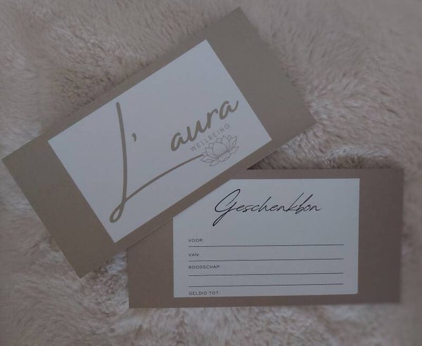 L'aura Geschenkbon