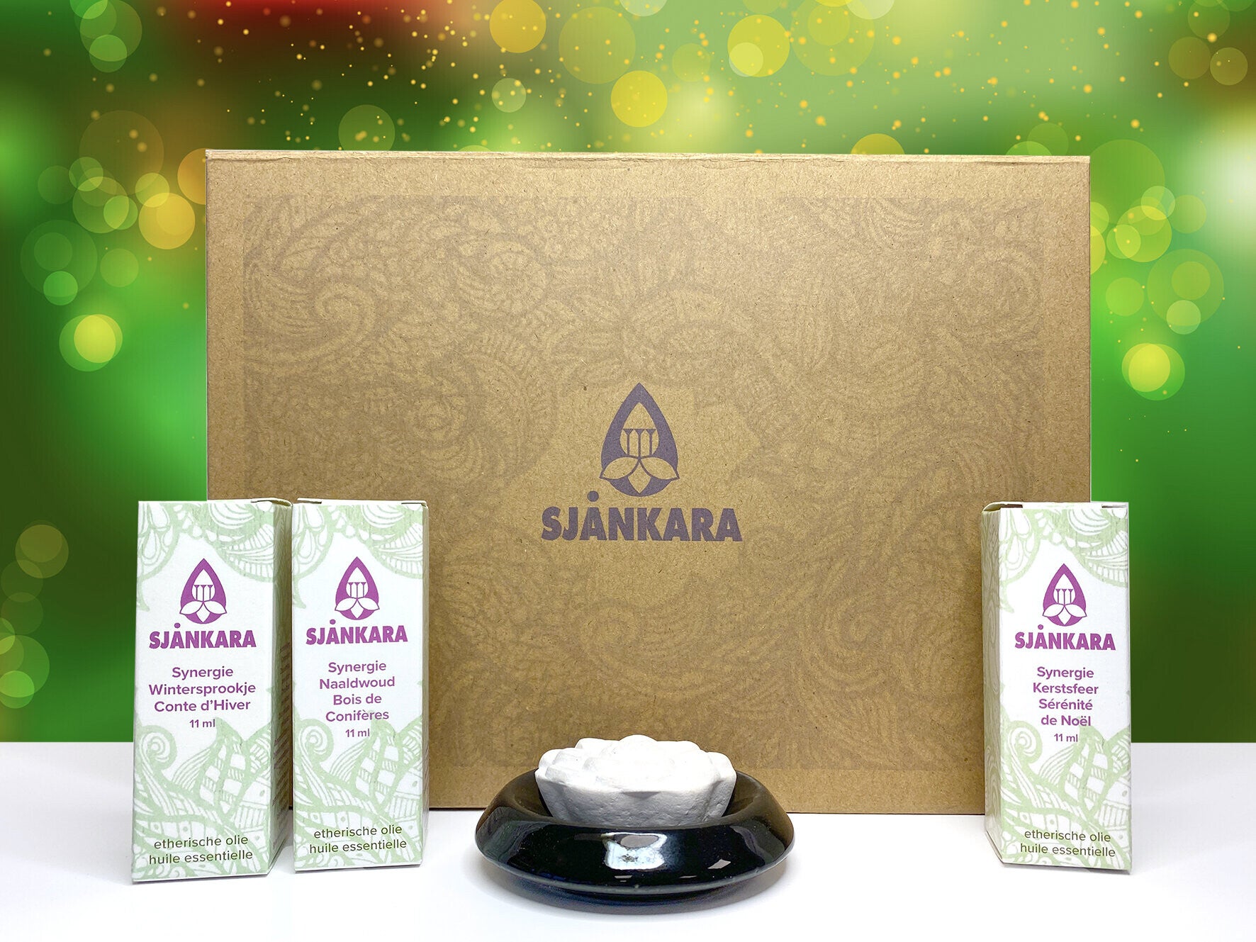 cadeaupakket kerstsfeer