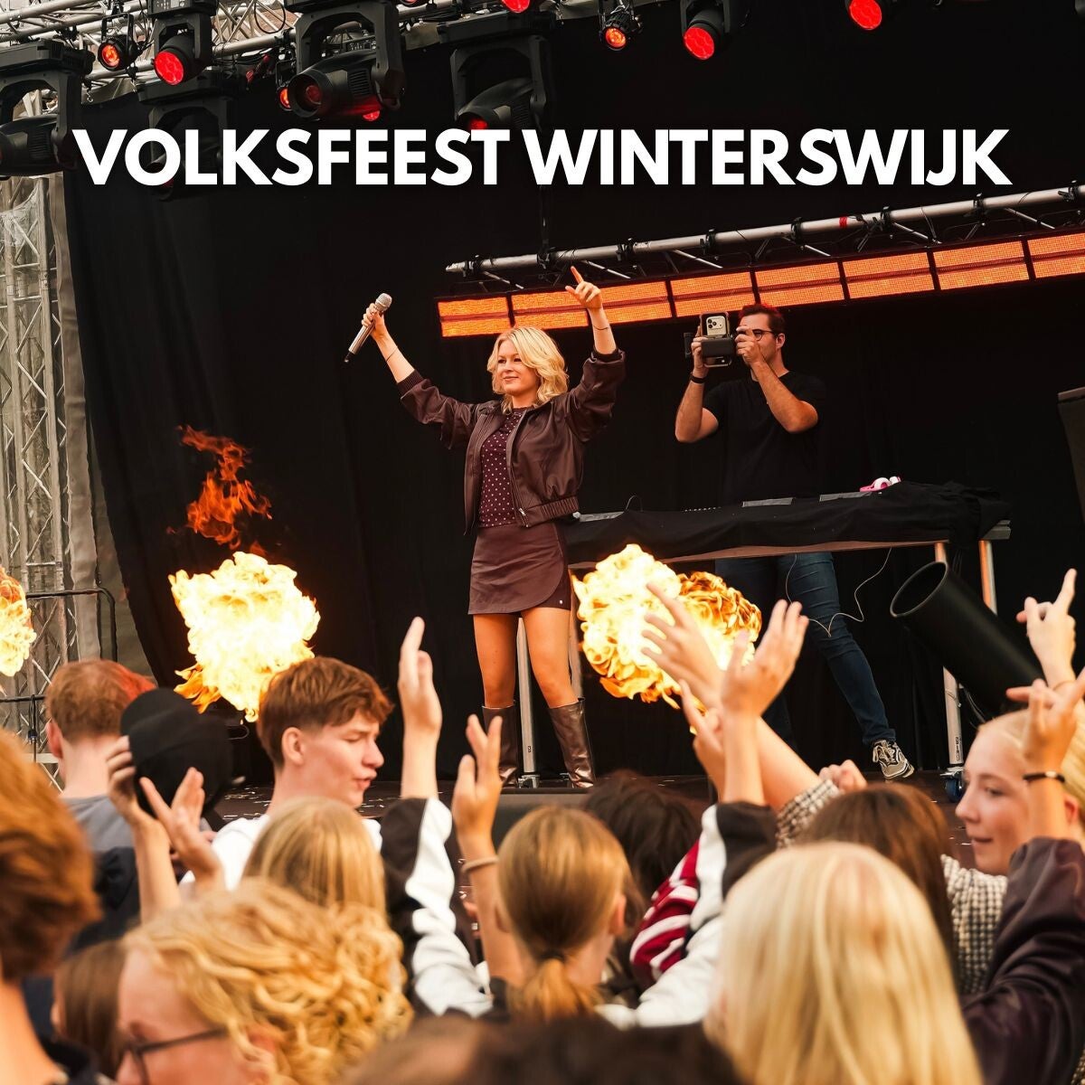 Volksfeest Winterswijk met zangeres Christyn