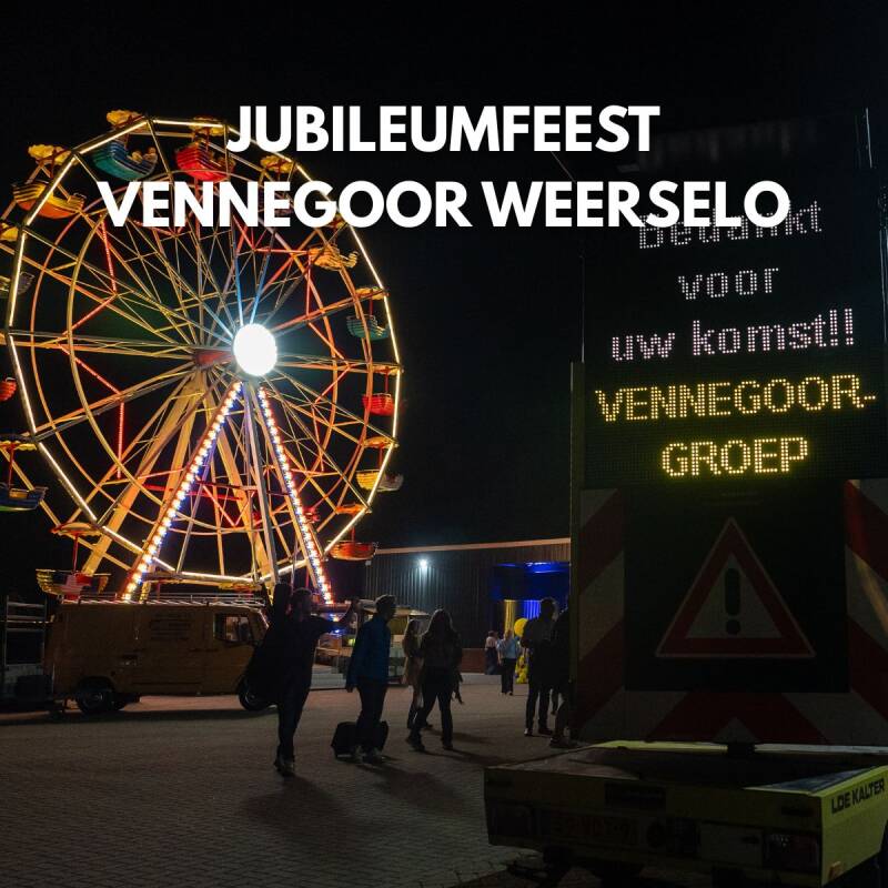 CHRISTYN bij Vennegroor Installatietechniek Weerselo jubileumfeest