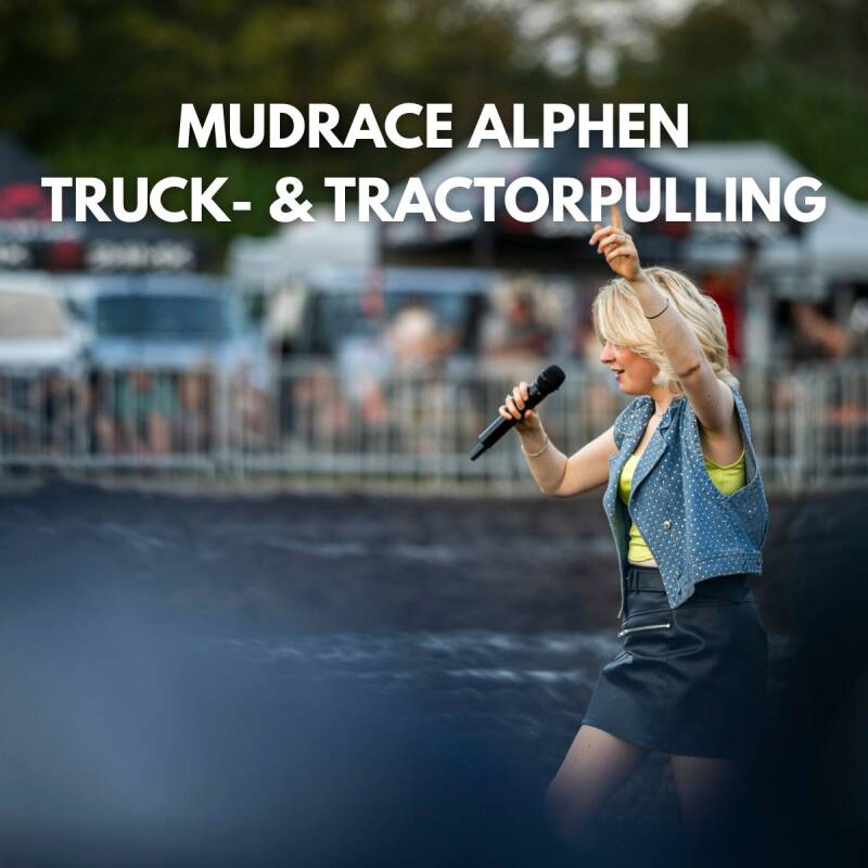 Mudrace Alphen STTA met zangeres Christyn