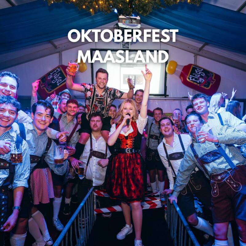 Christyn Oktoberfest bij Movemberfest Maasland