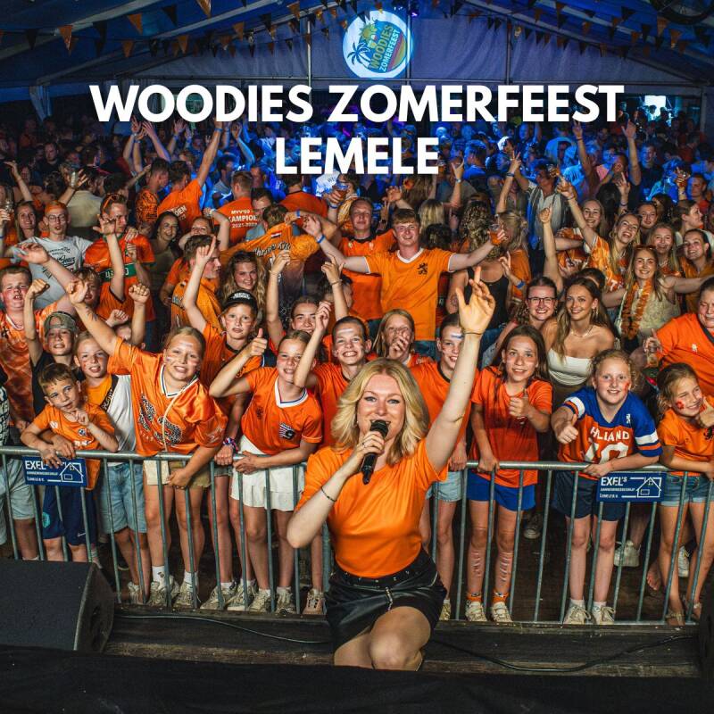 Woodies Zomerfeest Lemele met CHRISTYN