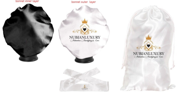 Nubianluxury Bonnet Set