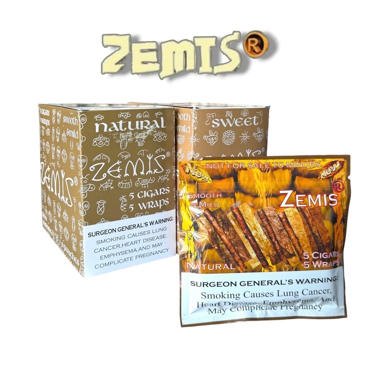 Zemis wraps 5pk-8ct