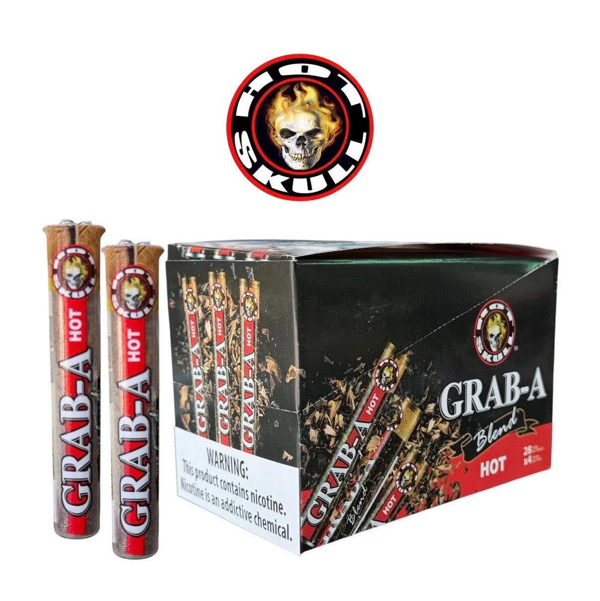 Hot Skull Grab-a Blend Tubes 28pk
