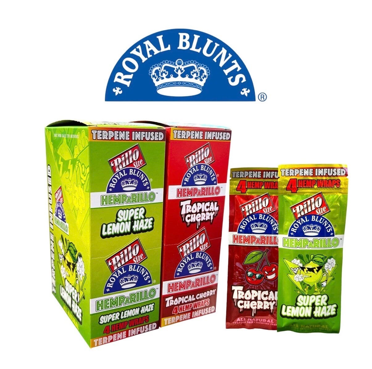 Hemparillo Wraps 4/99cent-15ct