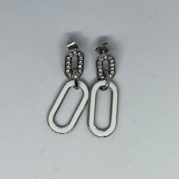 White loops Zilver