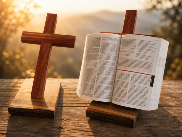 Open Bible Holder