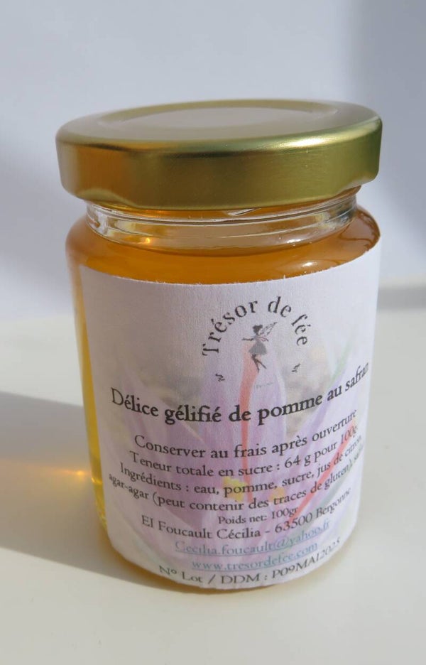 Gelées de fruits au safran