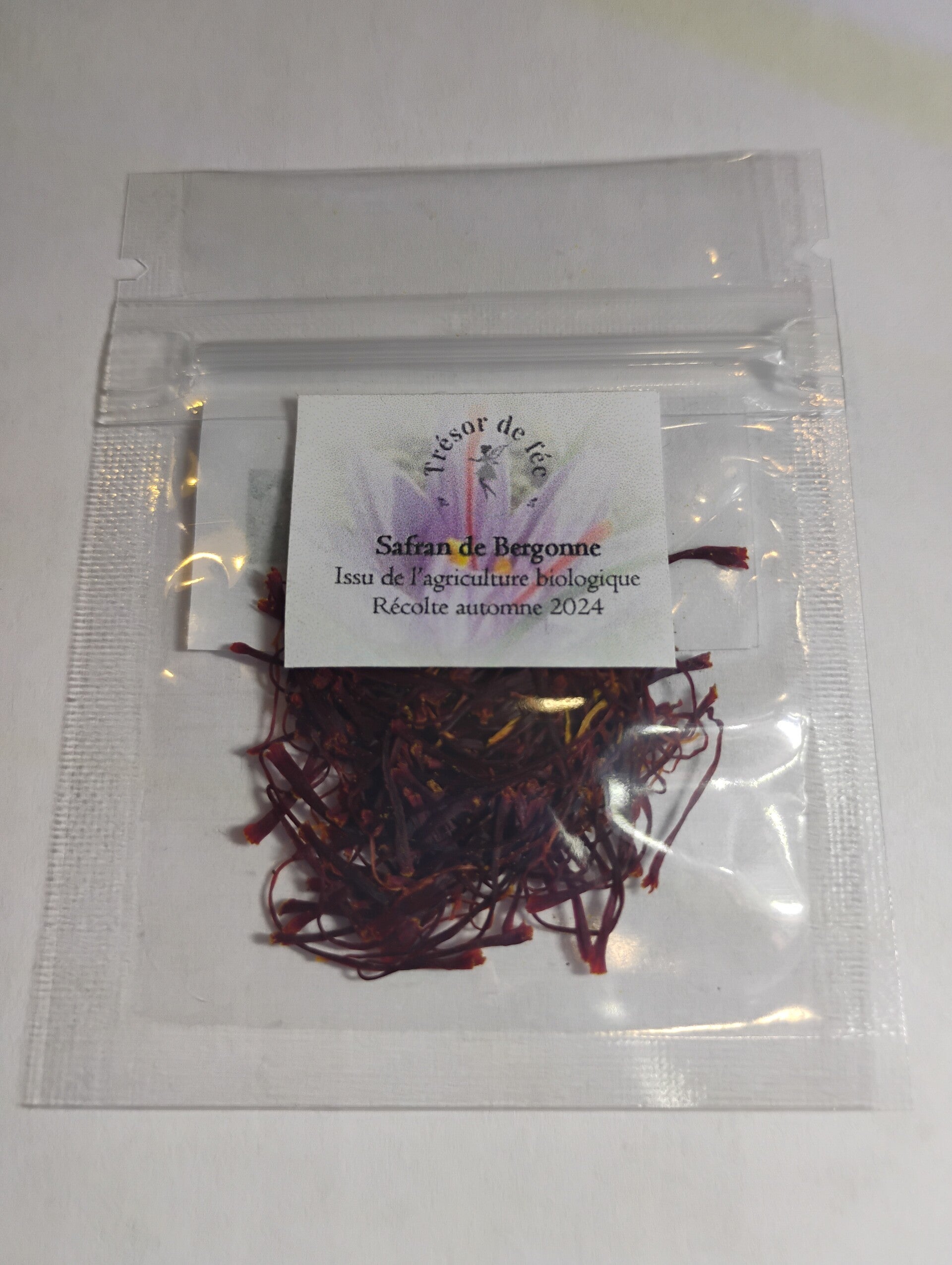 Safran pour tisane 1 gramme