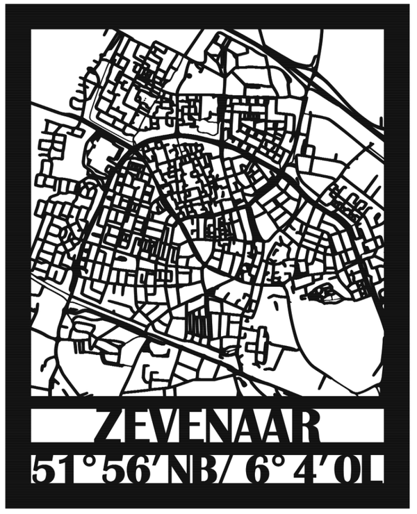 Element plattegrond Zevenaar