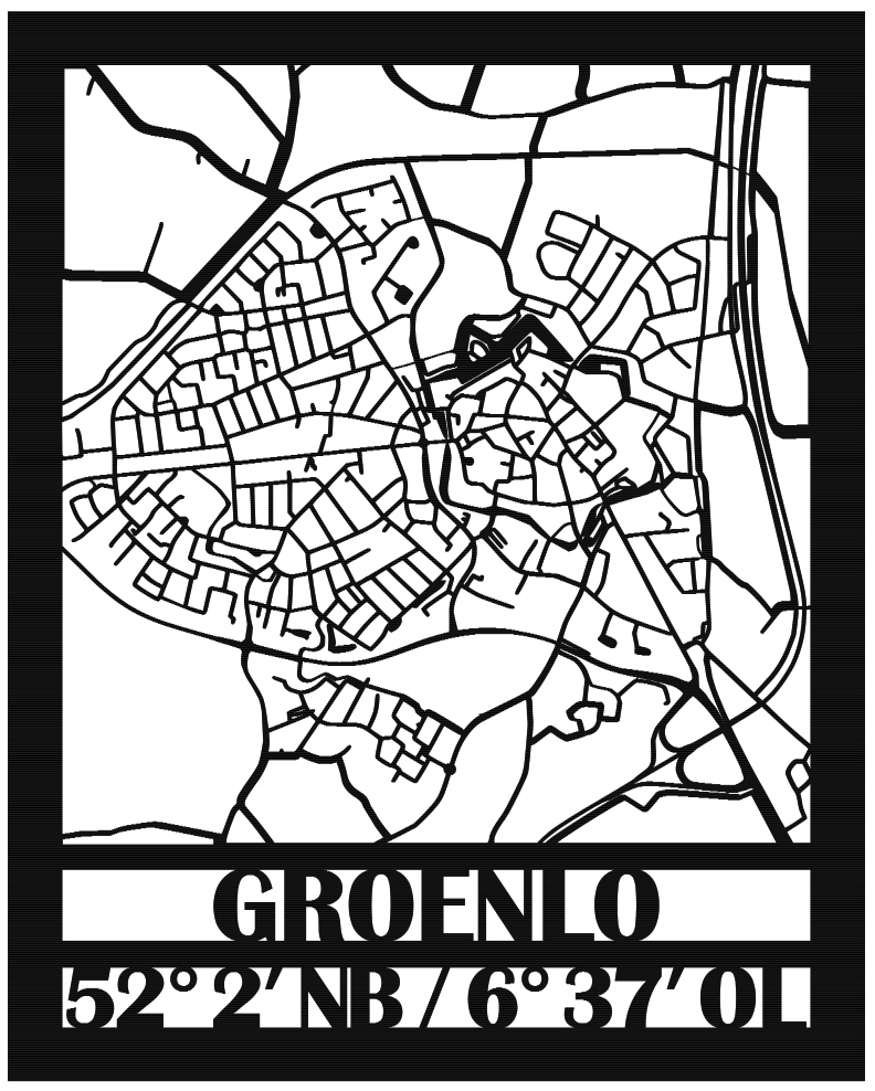Element plattegrond Groenlo A4