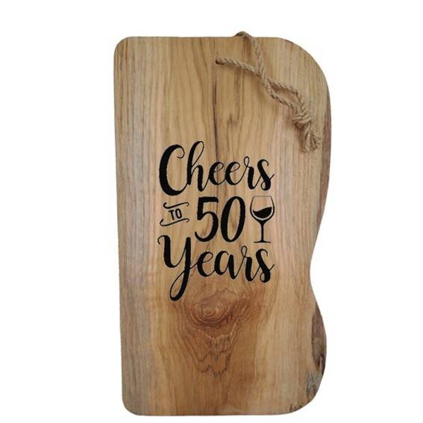 Teakhouten plank met diverse standaard thema's