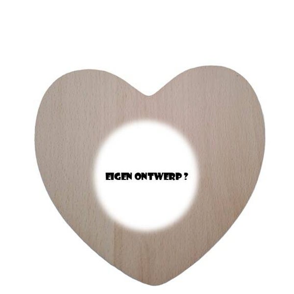 Beuken plank met eigen ontwerp