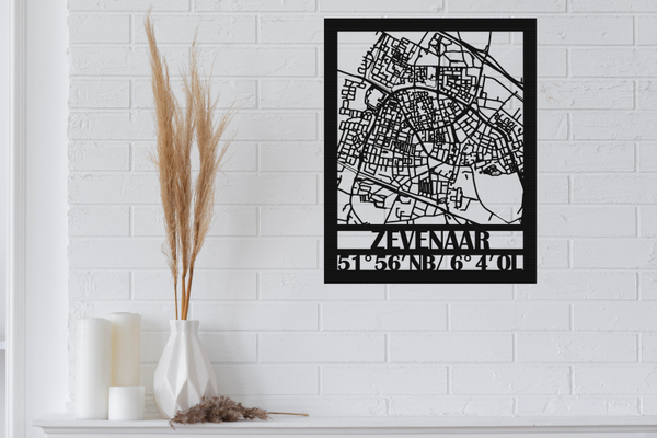 Stadsplattegrond Zevenaar