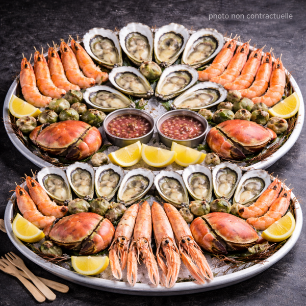 Plateau Plaisir idéal pour 1 repas pour 2