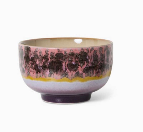 HK Living 70s ceramics noodle bowl blast