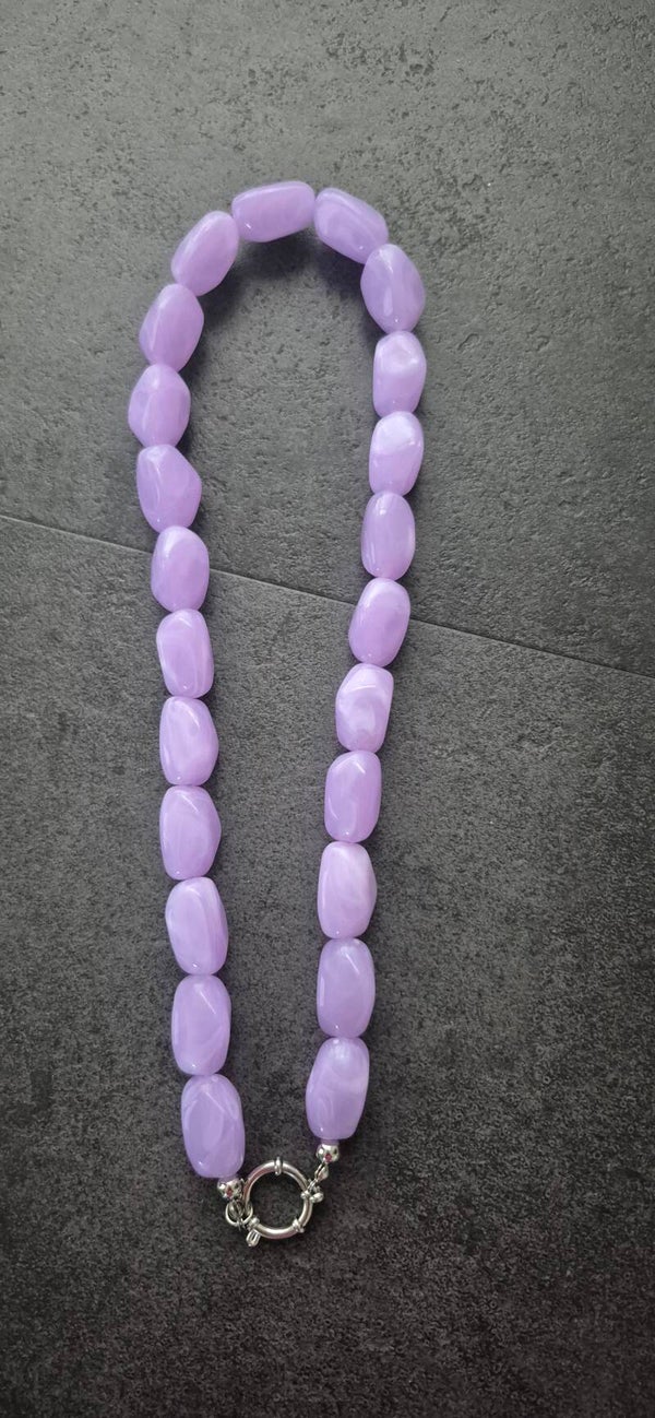 Acryl kralenketting nugget