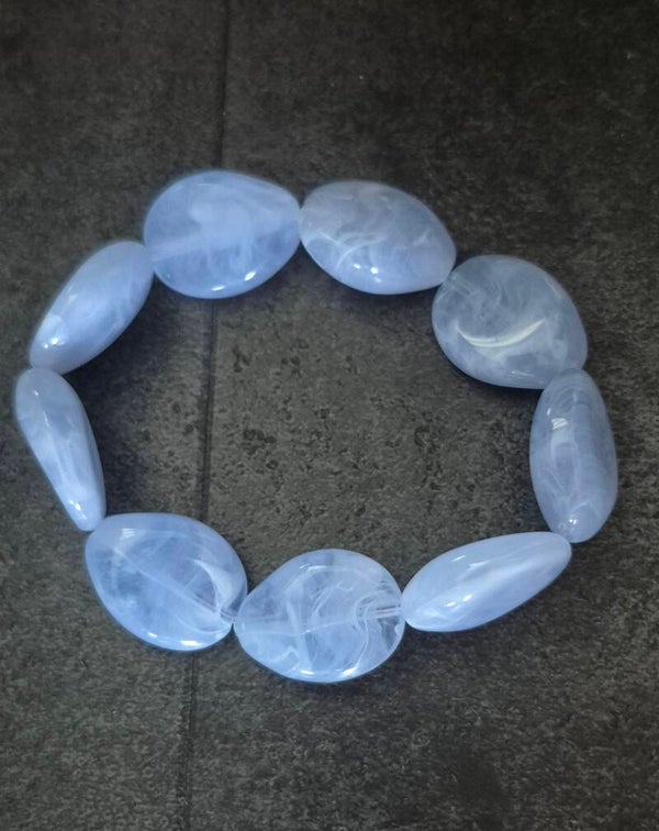 Armband ovale kralen