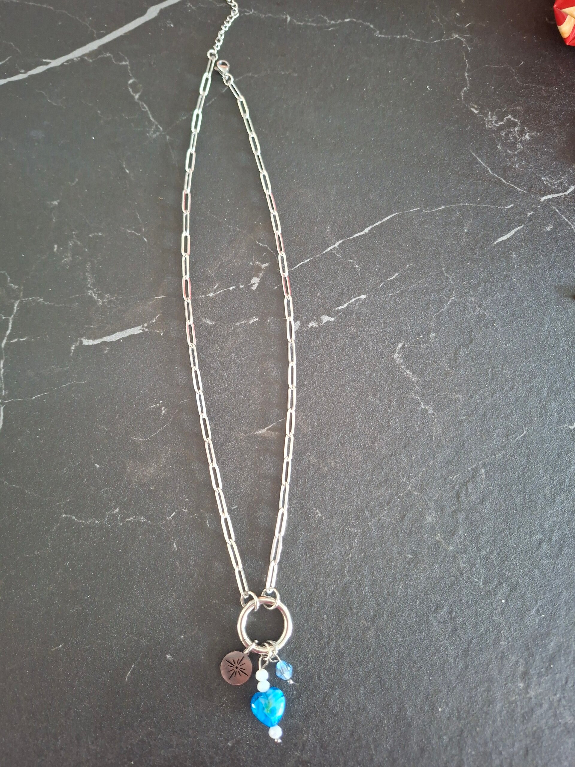 Schakelketting met 3 bedels