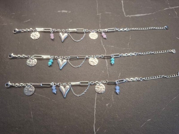 Zilveren bedelarmband