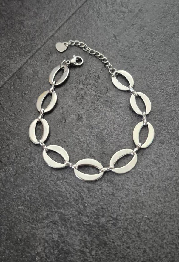 Armband ovale schakels