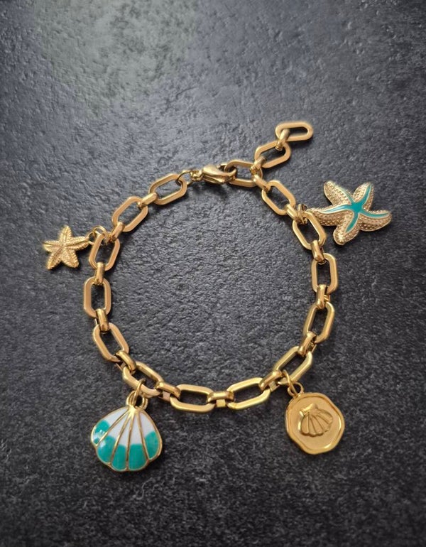 armband groene ster en schep