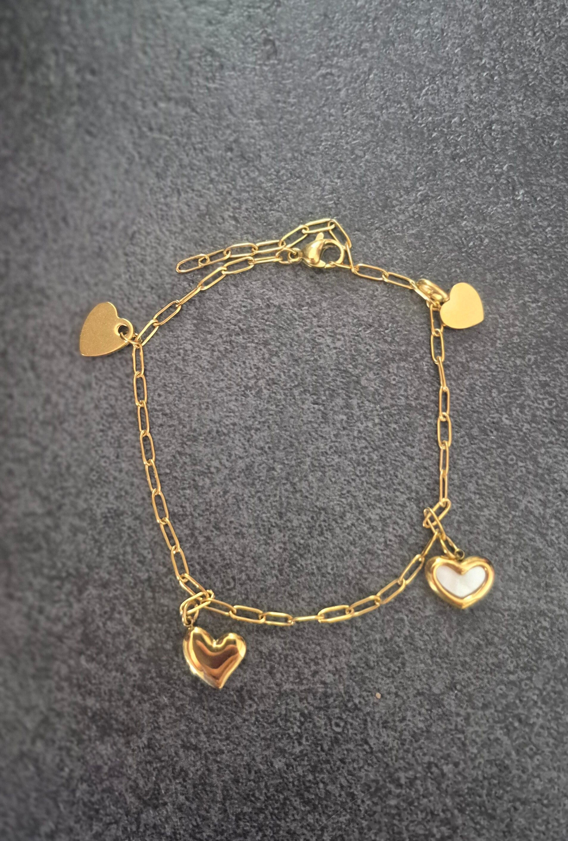 hartjes schakelarmband