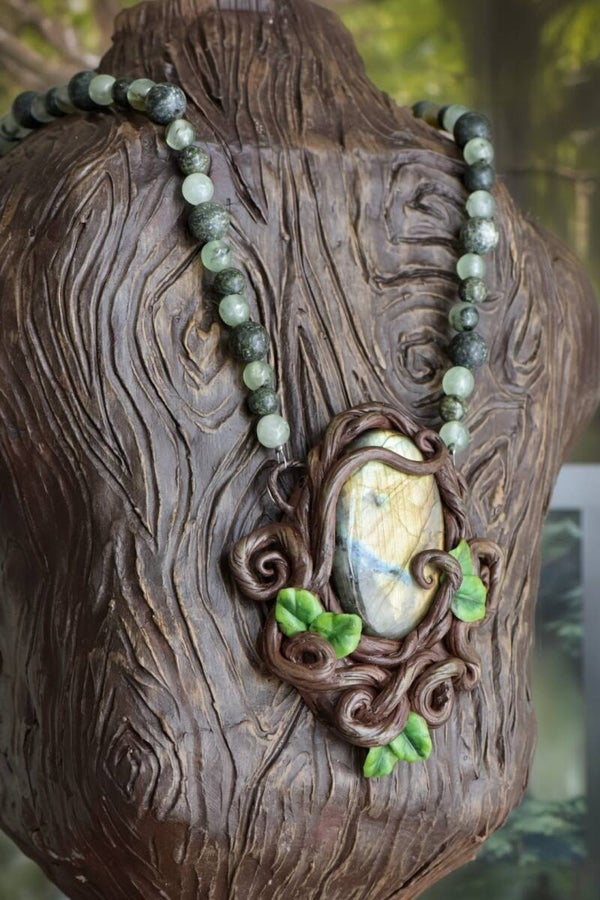 Branches portal necklace