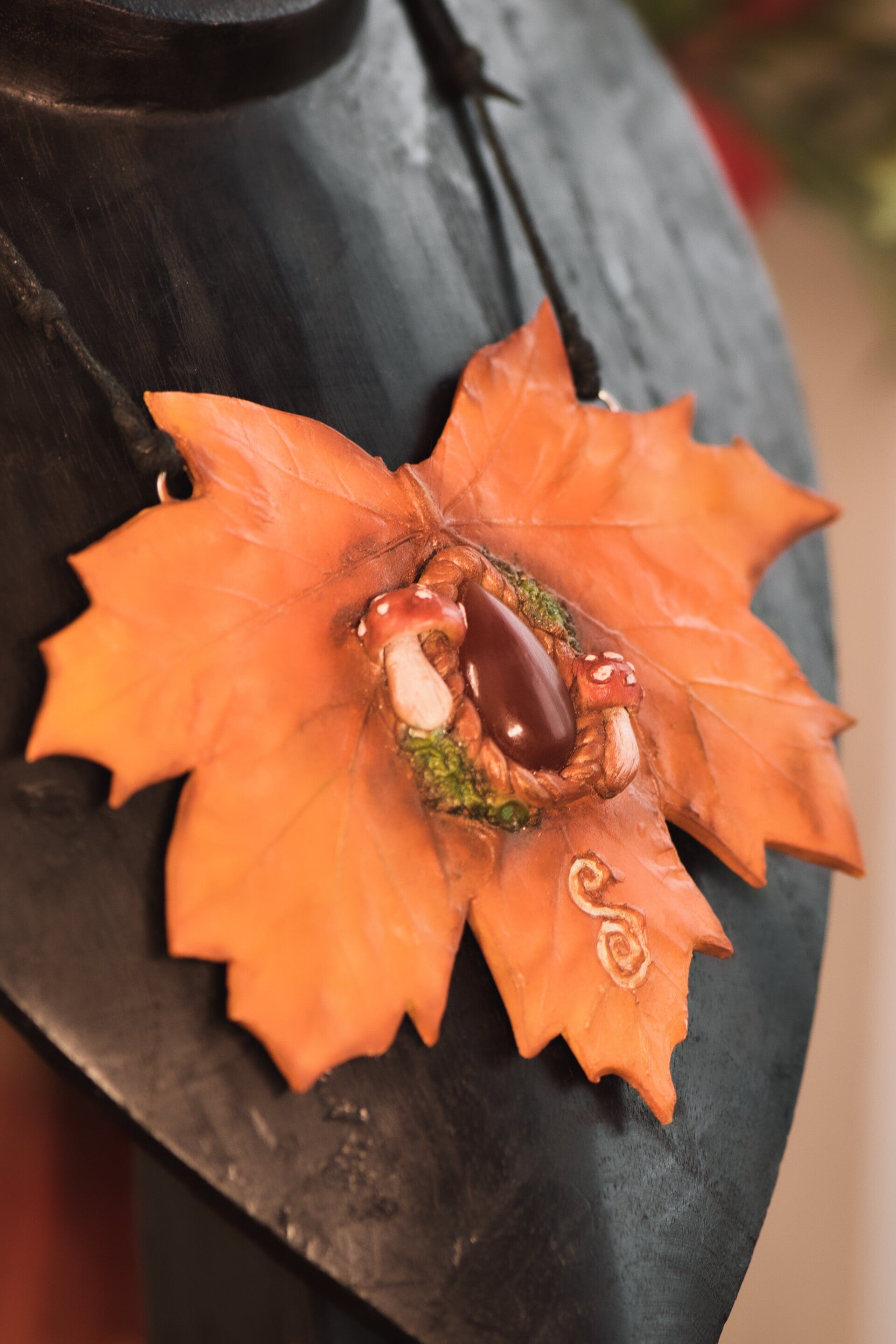 Maple Autumn Necklace