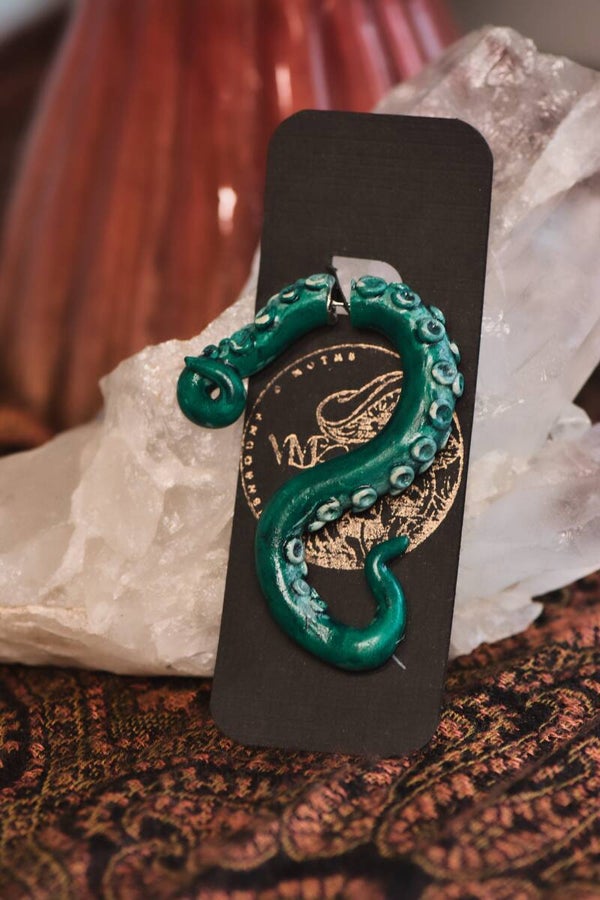 Faux Gauge earring - Single