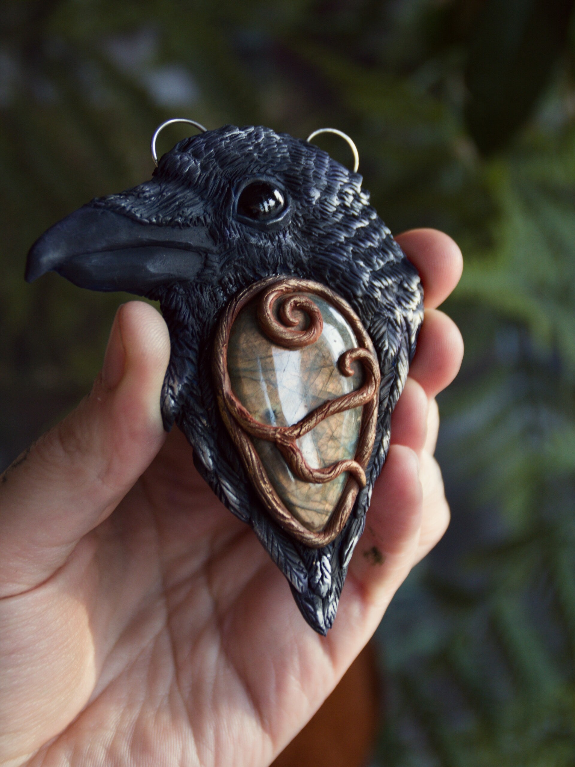 Raven Amulet