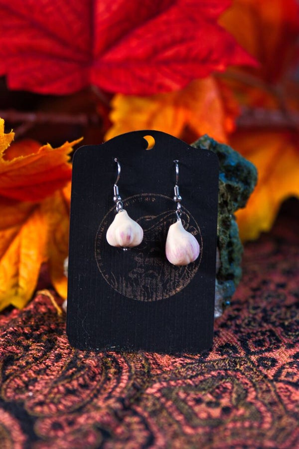Garlic Earrings Small