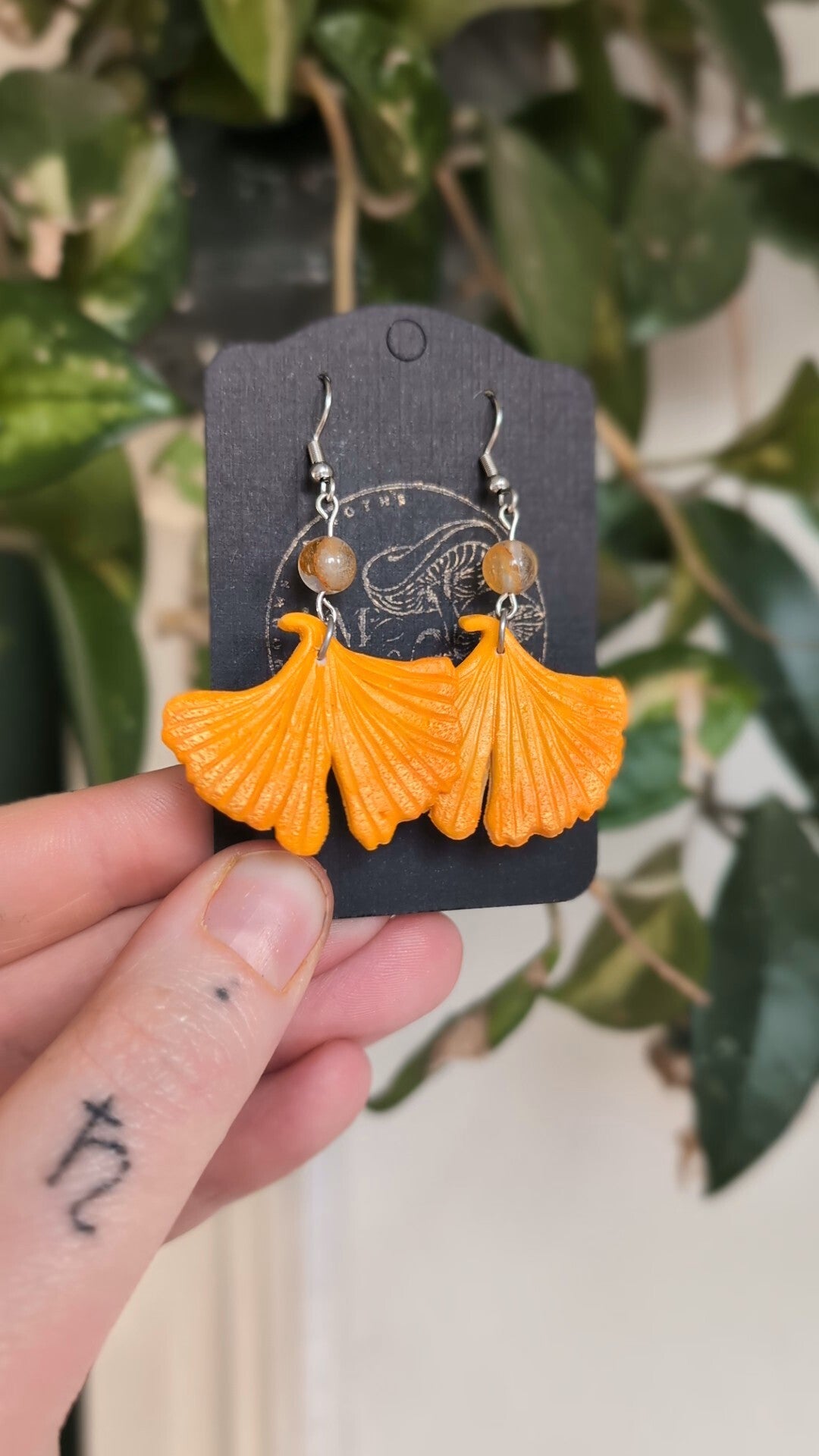 Ginkgo Earrings