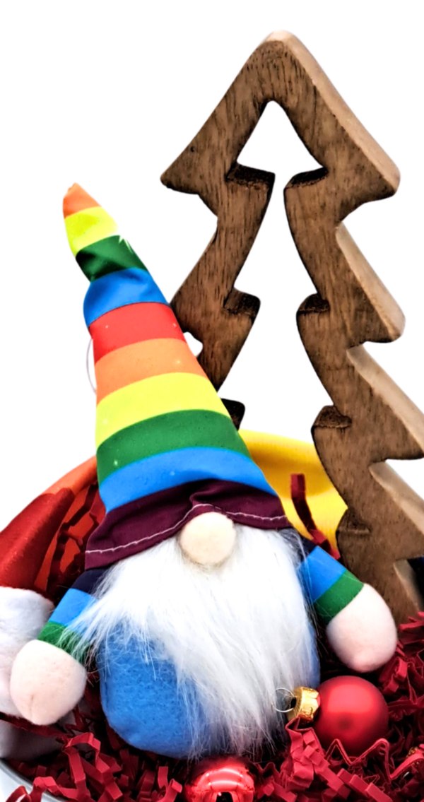 Kerstcadeau regenboog