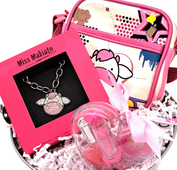 Miss Makiato make-up schoudertasje