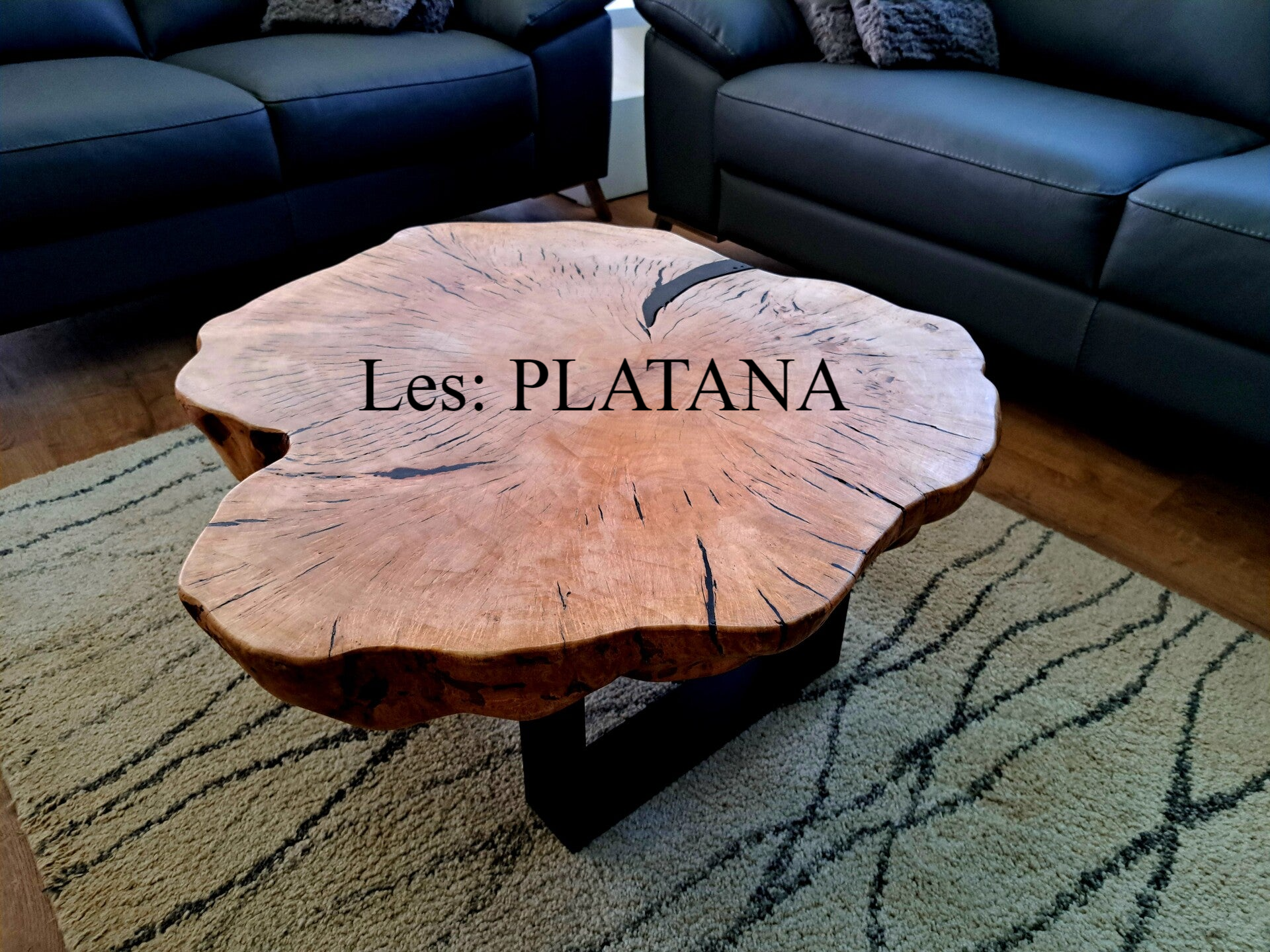 Klubska miza PLATANA