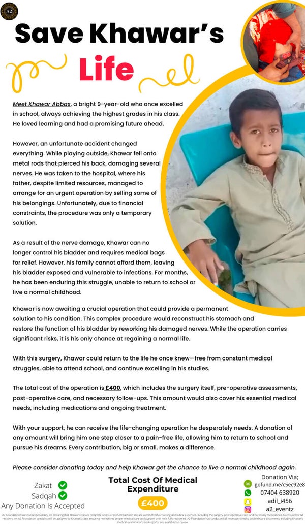 Save Khawars Life *APPEAL IS NOW CLOSED*