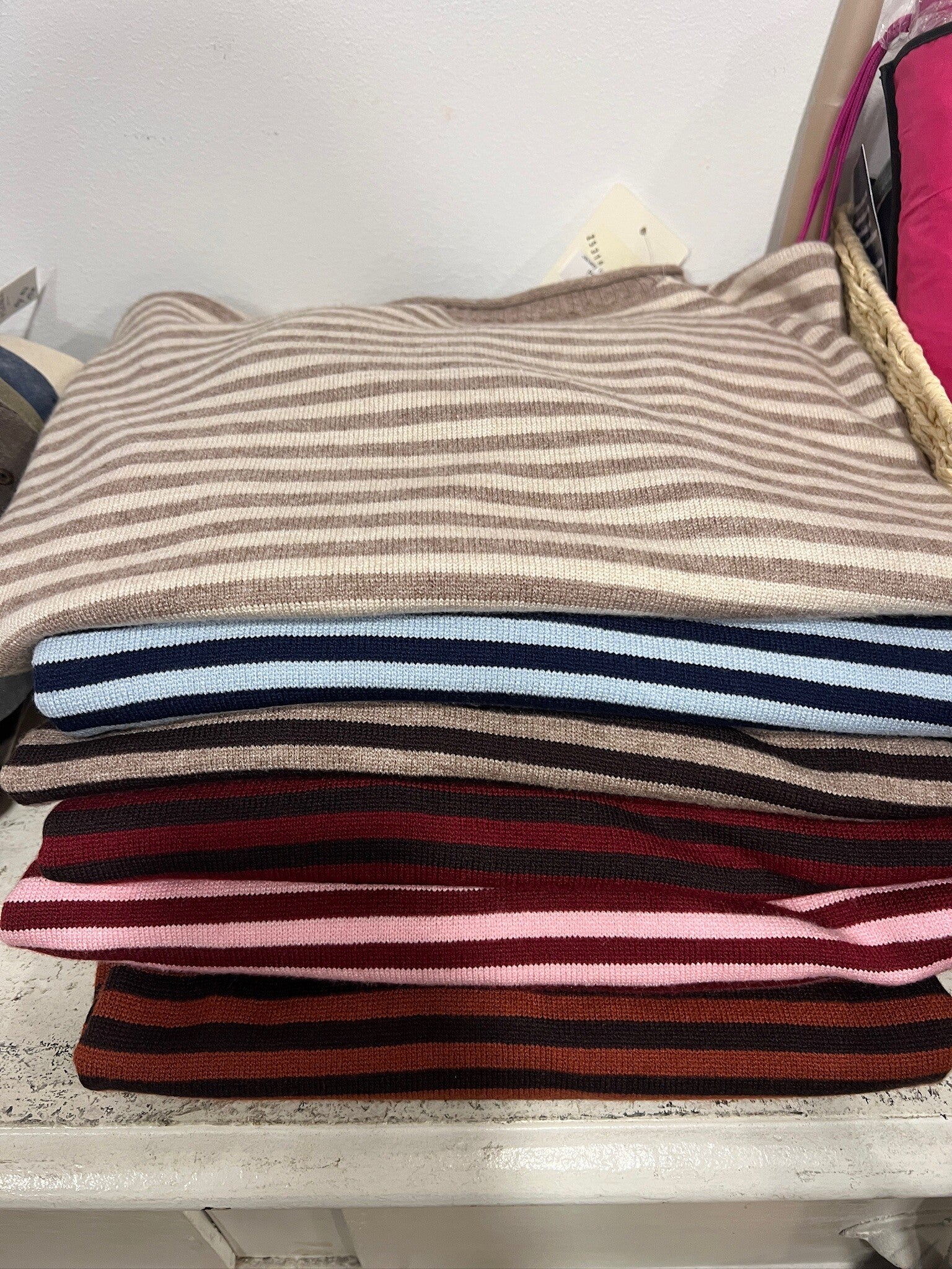 Jersey suave rayas