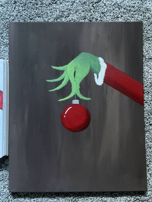 Grinch Painting