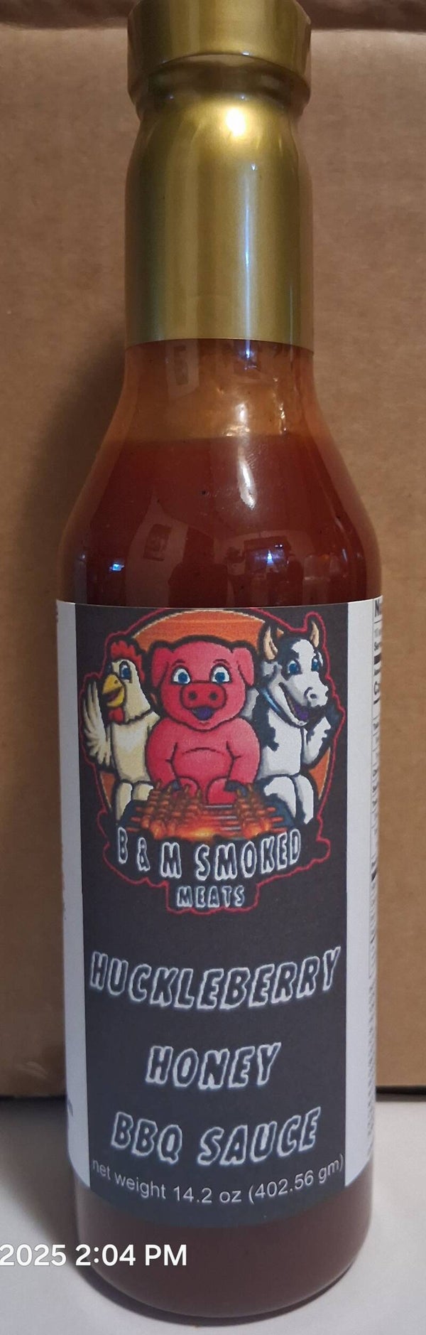 Huckleberry Honey BBQ Sauce