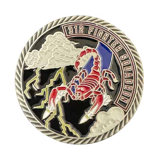 312 FS Challenge Coin
